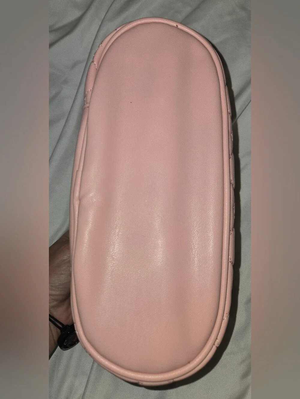 Pink Quilted Travel Bag & Jewelry Travel Case